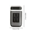 thumbnail image 3 of Upgraded Space Heater for Indoor Use, Electric Heaters, Portable Heaters for Indoor Use with Thermostat and Remote, Fast Safety Outdoor Heat for Office Bedroom Home White, 3 of 9