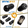 thumbnail image 3 of Juego de tuercas Nuts Dynofit M12 x 1.25, color negro, 20 unidades, 3,5 cm, 3 of 9