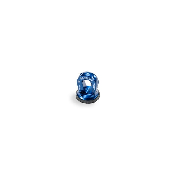 Factor 55 Winch Cable Shackle Mount 00355-02 Splicer XTV; Fits Up To 5/16 Inch Diameter Synthetic Winch Ropes; 16000 Pounds Capacity; Blue; Single