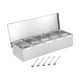 thumbnail image 3 of Tarros de especias Caja de condimentos Ollas de especias Herramienta de cocina Caja de almacenamiento extraíble Condimento 5 rejillas, 3 of 9