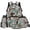 Donut Fish Camo, variant on Pzuqiu Neon Monster Truck 4 Piece School Backpack Set for Boys 17 Inch Back Pack with Lunch Box Pencil Bag Bookbag for Teens Lightweight Water Bottle Holder for Middle School