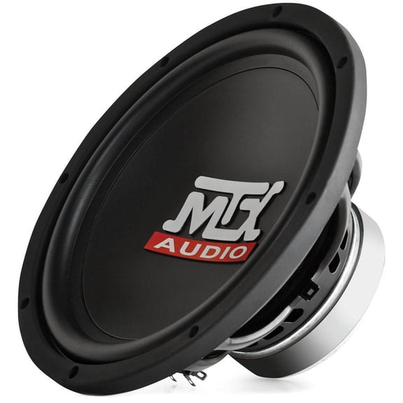 Open Box Mtx Audio 10" 300W 84.9 dB 4 OHM Single Coil Car Subwoofer TN10-04