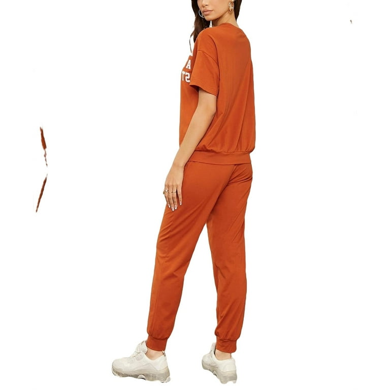 Burnt orange sweats hotsell
