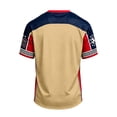 thumbnail image 4 of 2026 New USA Soccer Jerseys Men, United States Jersey Soccer, Jersey United States, Retro Streetwear Short Sleeve Football Top Soccer Jerseys, Casual Sport Training Shirt for Adult(Khaki, 2XL), 4 of 4