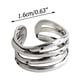 thumbnail image 4 of Anillo Femenino Moda Personalidad Anillo Señoras Anillos Anillo Ajustable Señoras Anillo de Fiesta, 4 of 8