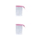 thumbnail image 4 of Naiovety Bolsas de jabón de ducha Limpiador facial Herramienta de limpieza de baño Red de burbujas Bolsa de cordón de espuma hecha a mano Rojo 2Conjunto, 4 of 6