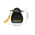 thumbnail image 2 of PENIKOKO Small Graduation Candy Boxes Black 10Pcs 4.7X4.5X2.4In, 2 of 8