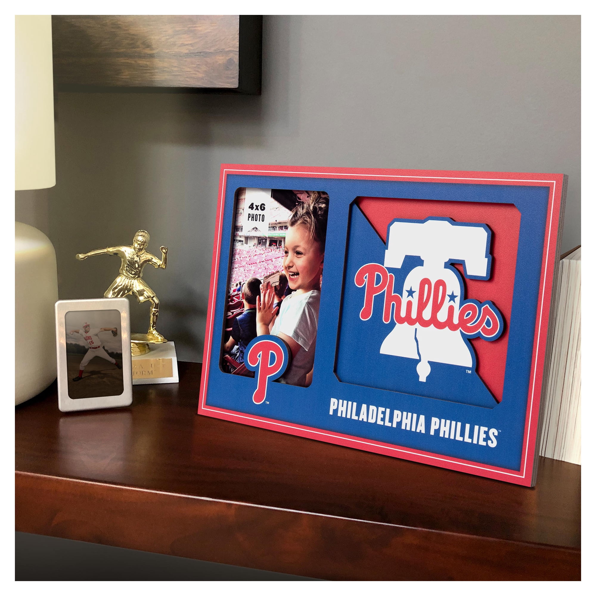 IDNA Philadelphia Phillies 3D Logo Series Picture Frame