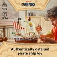 thumbnail image 4 of LEGO ONE PIECE The Going Merry Pirate Ship Building Blocks - Pretend Play Adventure Toy for Boys & Girls, 10+ - Straw Hat Crew Toy Figures & Playset for Anime Fans - Gift Idea for Birthdays - 75639, 4 of 8