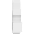 thumbnail image 3 of 60"W x 22 1/2"H x 6"D x 6"F, 9/12 Pitch, Redmond Architectural Grade PVC Gable Bracket, 3 of 8