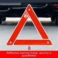 thumbnail image 2 of ZPAQI Roadside Safety Reflective Warning Triangle, Collapsible, 3 Pack, 2 of 10