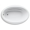 thumbnail image 6 of Kohler K-1163 Sunward Collection 60" Drop In Soaking Bath Tub - Off White, 6 of 6
