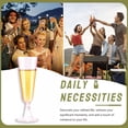 thumbnail image 5 of ACDANC 16Pcs Champagne Flutes Plastic 5 oz Shock-Resistant Martini Glasses Party Decoration Essential Champagne Flutes Style4, 5 of 7