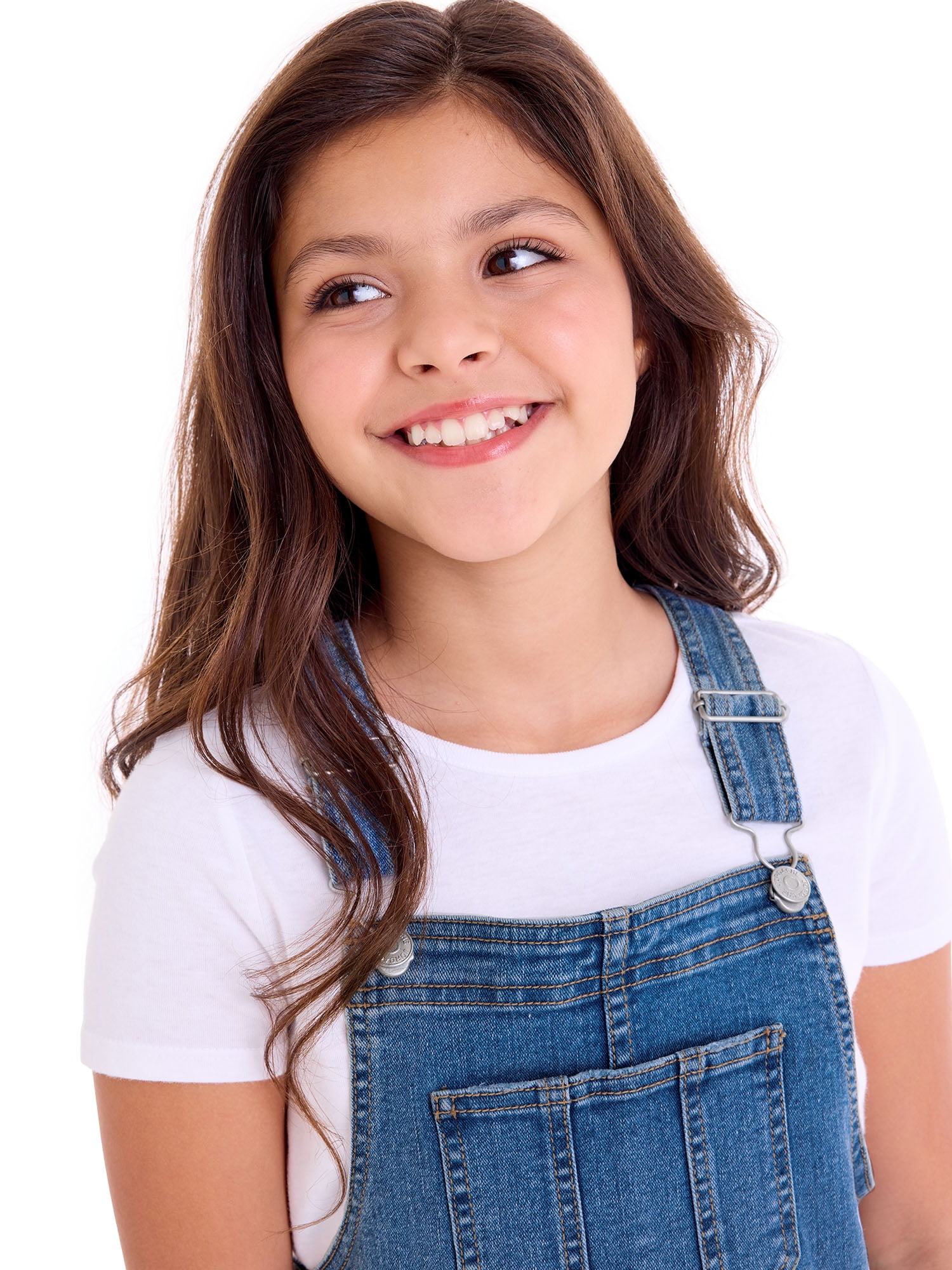 Jordache Girls Denim Jumper Dress, Sizes XS-XXL