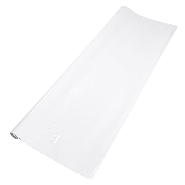 Unique Bargains Película Protectora Blanca para Automóviles 23.95ft x 59.84inch Cubierta de Vinilo Interior Exterior 5.5mil 1 Pc PVC Universal