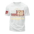 thumbnail image 4 of Yindaity Mens Usa T Shirt Red White Blue USA Flag Fighter Jets 4th of July T-Shirt(White,S), 4 of 5