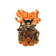 thumbnail image 2 of Women's Halloween-Inspired Graphic Tee - Comfy & Casual Round Neck Short Sleeve T-Shirt with Spooky Skull & Pumpkin Print, Stretchy Polyester Blend, Perfect for Summer, 2 of 6