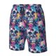 thumbnail image 4 of Balery cool Skull colorful Traje de Baño Estilo Hawaiano para Hombre, Shorts de Secado Rápido con Bolsillos-Small, 4 of 6