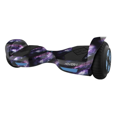 Hover-1 Helix UL Certified Electric Hover board with 6.5 In. LED Wheels, LED Sensor Lights, Bluetooth Speaker; Lithium-ion 10 Cell battery, Ideal for Boys and Girls 8+ and Less Than 160 Lbs. - Galaxy