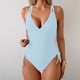 thumbnail image 5 of Bikini Trajes de Baño de Mujer 2025 Primavera de la Moda Sexy Color Sólido Bikini Traje de Baño Conjunto, Traje de Baño con Falda, 5 of 9