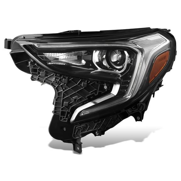 DNA Motoring For 18-21 GMC Terrain Driver LH Side Factory Style HID Projector Headlight Lamp