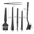 thumbnail image 2 of 6-in-1 Nylon Anti Static Brushes Portable Plastic Handle Computer Keyboard Cleaning Brush Kit, 2 of 9