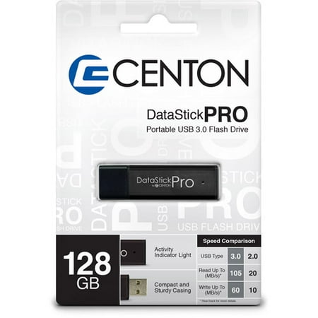 Centon 128GB DataStick Pro USB 3.0 Flash Drive -