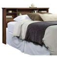 thumbnail image 5 of Pemberly Row Engineered Wood Full-Queen Headboard in Grand Walnut, 5 of 8