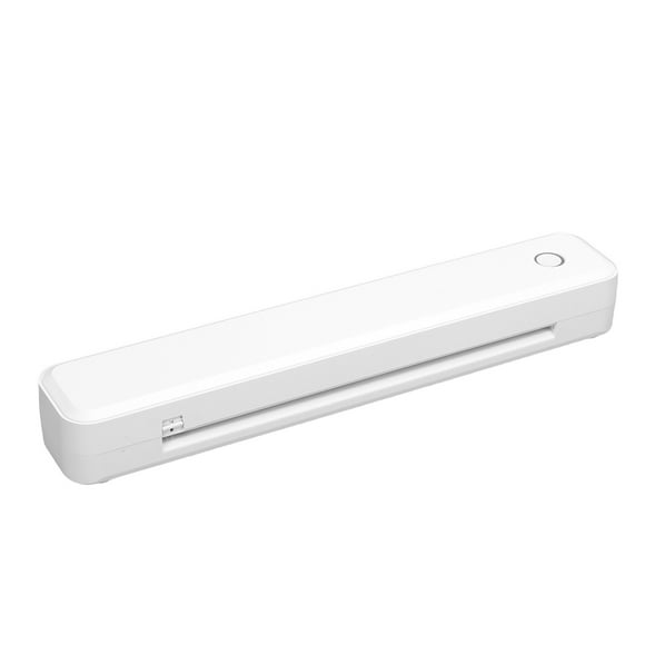 Black Portable Thermal Printer Inkless Printing Machine for 8.5x11in US Letter A4 A5 Size Paper Compatible with Phone Computer
