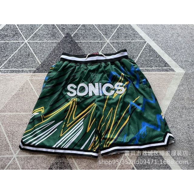 Celtic Spurs Magic Dense Embroidered High Elastic Breathable Sports Shorts-Youyou