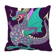 thumbnail image 1 of EREHome bright fairy dragon Pillow Case Cover Set 18x18 Inch, 1 of 1