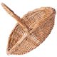 thumbnail image 4 of Picnic Basket Wicker Picnic Basket Backyard Relaxation Synthetic Material Egg Holding 1Set, 4 of 4