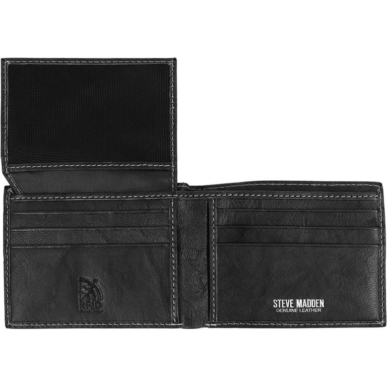 Steve madden online leather wallet