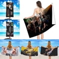 thumbnail image 2 of Toalla de playa de microfibra U-Ultimate Fighting Championship UFC de secado rápido, resistente a la arena, para piscina, viajes, duchas y acampadas, 2 of 5