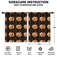 thumbnail image 2 of Blackout Kids Curtains,Halloween Realistic Pumpkins Pattern Childrens Insulated Curtains Set Of 2,Bedroom Essentials,Toddler Room Decor 42"x54", 2 of 5
