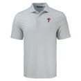 thumbnail image 2 of Men's Cutter & Buck Gray Philadelphia Phillies Big & Tall Pike Eco Diamond Dot Print Polo, 2 of 3