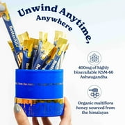 Better Alt KSM 66 Ashwagandha Honey Sticks |Organic Multiflora Himalayan Honey |1 Month Dietary Supplement