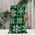 thumbnail image 5 of Naloa Christmas Pattern At Buffalo Plaid Drawstring Christmas Bags, 3D Xmas Gift Bags, Christmas Wrapping Bags, Xmas Goodie Bags, Treat Pouch Bags, Party Favor Bags-Small, 5 of 9