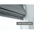 thumbnail image 4 of Shades for Windows, Cordless Room Darkening Window Shades, Pull Down Window , Indoor Blinds  Shades with Woven Fabric 33" W X 64" H, (Pewter), 4 of 7