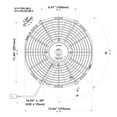 thumbnail image 2 of Holley Performance 30100375 SPAL Electric Fan, 2 of 4