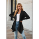 thumbnail image 5 of Cárdigan para Mujer, Elegante, Informal, de Larga, Abierto, Color Negro, Talla M, 5 of 6