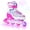 Rosy, variant on Girls Inline Skates for Kids Boys, 4 Sizes Adjustable Butterfly Blades Skates with All Light up Wheels Purple