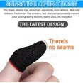 thumbnail image 2 of PUBG Mobile Finger Sleeve Thumb Gaming Gloves [10 Pack], Silver Fiber Anti-Sweat Cell Phone Finger Sleeve para Call of Duty Mobile/Reglas de supervivencia para iPhone, Android, iPad brillar Juguete, 2 of 4