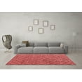 thumbnail image 3 of Ahgly Company Indoor Rectangle Abstract Red Modern Area Rugs, 6' x 9', 3 of 4