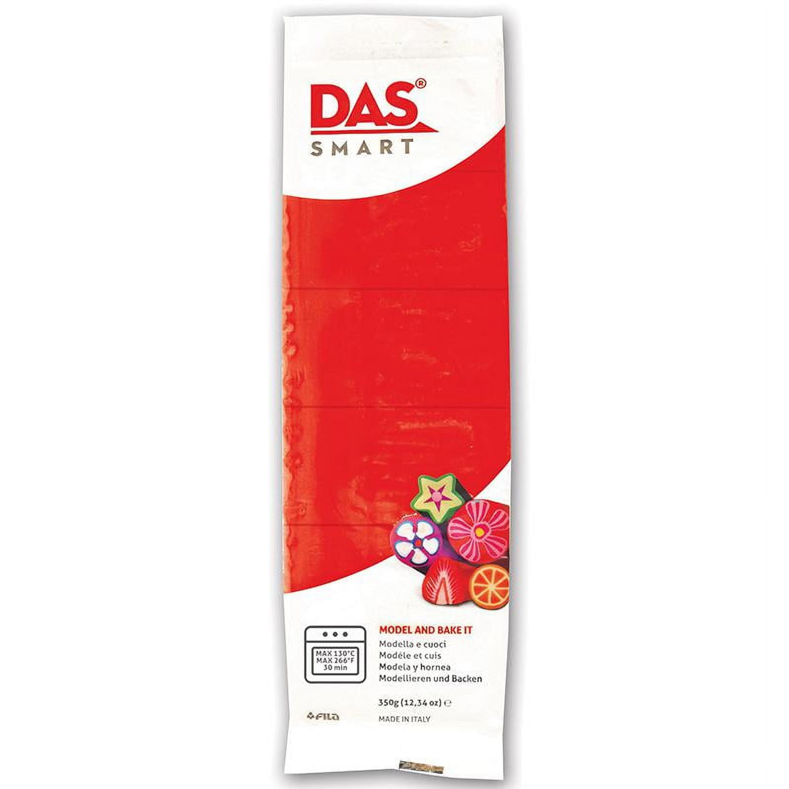 DAS Smart Polymer Clay Scarlet Red 12 oz