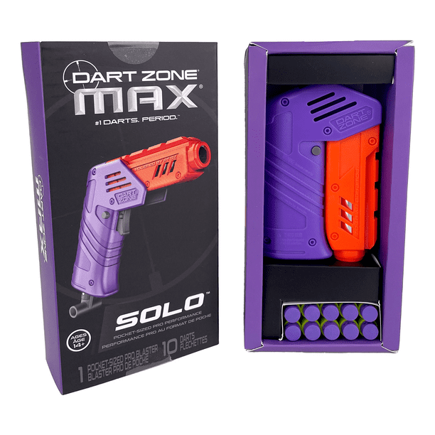 Dart Zone Max Solo Pro Manual Half-Length Foam Dart Blaster