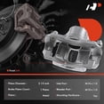 thumbnail image 2 of A-Premium Disc Brake Caliper Assembly with Bracket Compatible with Dodge Attitude 2012-2014 Hyundai Accent Kia Rio 2012-2017 Front Driver Side, 2 of 9