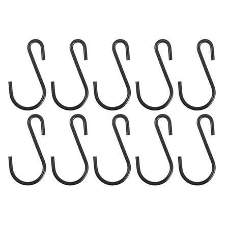 

10pcs S-shape Hooks Small S-style Hooks Connectors S-shaped Hangers for Crafts