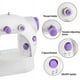 thumbnail image 5 of Fiudx Mini Máquina de Coser Portátil de Doble Hilo, Herramienta Ligera para Manualidades En Casa, Electrodoméstico Compacto, Fácil de Cortar, Ideal para Principiantes, Apta para Todo Tipo de Usuarios, 5 of 7