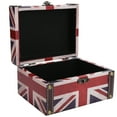 thumbnail image 5 of Caja de almacenamiento de joyas, cofre del Tesoro Vintage, organizador de joyas de madera, estuche de baratijas, 5 of 5